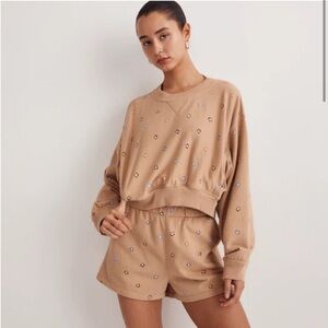 Madewell Dot Daisy Lounge Set